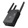 U6 Dual-Band WiFi Booster / reititin 1200Mbps 4 antennilla - musta