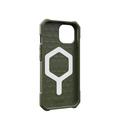 UAG Essential Armor MagSafe iPhone 15 Kotelo - Oliivinvihreä 