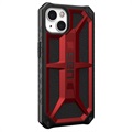 UAG Monarch iPhone 13 Hybridikotelo - Punainen / Musta
