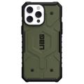 UAG Pathfinder MagSafe iPhone 14 Pro Max Hybridikotelo - Vihreä