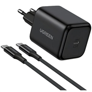 Ugreen X524 45W GaN USB-C -seinälaturi USB-C-kaapelilla
