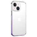 Usams US-BH811 Gradient iPhone 14 Hybridikotelo - Violetti