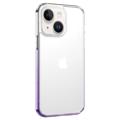 Usams US-BH813 Gradient iPhone 14 Plus Hybridikotelo - Violetti