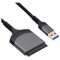 USB 3.0 / SATA 2.5" Kaapelisovitin U3-077-SL - 5Gbps, 25cm