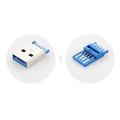 USB 3.1 Type-C naaras USB-A 3.0 uros OTG-sovittimeen