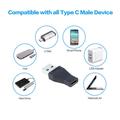 USB 3.1 Type-C naaras USB-A 3.0 uros OTG-sovittimeen