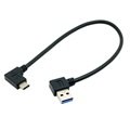 USB 3.1 C-Tyyppi / USB 3.0 Kaapeli - Musta