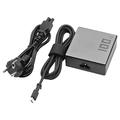 USB-C-kannettavan laturi ASUS ROG Flow X13/Z13 -mallille - 100W, 20V 5A, EU-pistoke - musta