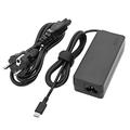 USB-C-virtalähde/laturi kannettaville tietokoneille - 65W - musta