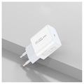 USB-C Power Delivery Seinälaturi - 20W - Valkoinen