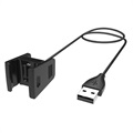 Fitbit Charge 2 USB Latauskaapeli - 0.5m - Musta