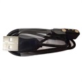Magneettinen USB-latauskaapeli Smartwatch K12 - 0.6m - Musta