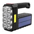 USB ladattava kannettava kannettava aurinko etsintävalo / erittäin kirkas taskulamppu