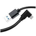 Korkeanopeuksinen USB Tyypin-C PC VR Linkkikaapeli - Oculus Quest, Quest 2, Quest 3 - 5m