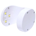 Kynsien UV-Kuivaajalamppu LED-Valolla - 16W - Valkoinen