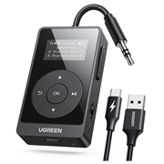 Ugreen BT503 2-in-1 Bluetooth 5.3 -lähetin ja -vastaanotin - musta