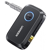 Ugreen BT509 Bluetooth 6.0 -vastaanotin LDAC- ja AI-melunvaimennuksella - musta