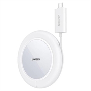 Ugreen CD245 15W:n magneettinen langaton laturi - valkoinen