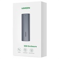 Ugreen CM400 M.2 PCIe SATA SSD-Kotelo - USB 3.2 Gen 1 - Harmaa
