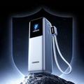 Ugreen PB728 25000mAh:n varavirtalähde TFT-näytöllä - 200W - harmaa