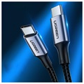 Ugreen Yleinen USB-C / USB-C Nopea Latauskaapeli - 1m