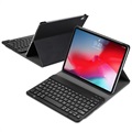 iPad Pro 11 2022/2021/2020/2018 Ultra-Slim Bluetooth Näppäimistökotelo - Musta