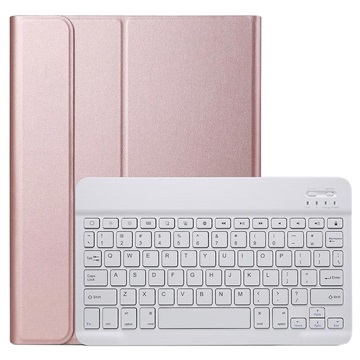 iPad Pro 11 2022/2021/2020/2018 Ultra-Slim Bluetooth Näppäimistökotelo - Ruusukulta