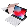 iPad Pro 11 2022/2021/2020/2018 Ultra-Slim Bluetooth Näppäimistökotelo - Ruusukulta