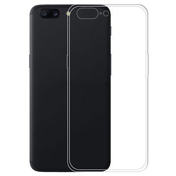 OnePlus 5 Erittäin Ohut TPU-kotelo - Läpinäkyvä