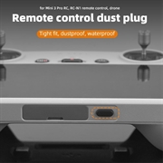 UltraFlex USB-C pölynestopistoke droneille, älypuhelimille ja tableteille - 3 kpl - musta
