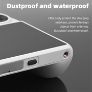 UltraFlex USB-C pölynestopistoke droneille, älypuhelimille ja tableteille - 3 kpl - musta