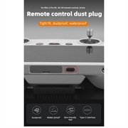 UltraFlex USB-C pölynestopistoke droneille, älypuhelimille ja tableteille - 3 kpl - musta