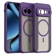 Google Pixel 11 Pro UltraGuard Matte MagSafe Kotelo - Tumman violetti