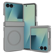 Samsung Galaxy Z Flip8 UltraGuard Matte MagSafe Kotelo - Harmaa