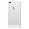iPhone 5/5S/SE Anti-slip TPU-tapaus - Läpinäkyvä