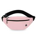 Unisex yksi olkalaukku / Crossbody laukku - vaaleanpunainen