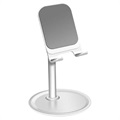 Yleinen Pöytäpidike Älypuhelimelle / Tabletille - 4"-9.7" - Hopea