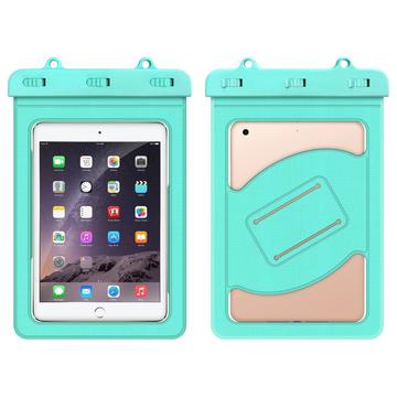 Yleiskäyttöinen IPX8 vedenpitävä tablettikotelo - 9" - Cyanvärinen
