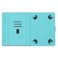 Universal Marble Pattern Tablet Folio Kotelo - 10" - Pinkki / Sininen