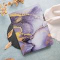 Universal Marble Pattern Tablet Folio Kotelo - 10" - violetti