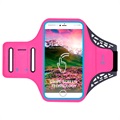 Yleismallinen Sport Käsivarsikotelo BDD-061Z - 5.5" - Pinkki