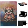 Yleismallinen Stylish Series Foliokotelo Tabletille - 10'' - Pöllö