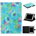 Yleismallinen Stylish Series Foliokotelo Tabletille - 8" - Kukat