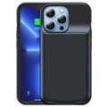 Tech-Protect Powercase iPhone 13/13 Pro Vara-Akkukotelo - Musta
