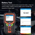 V321 OBD2 auton vikadiagnostiikka-skanneri, jossa on 2,4 tuuman värinäyttö