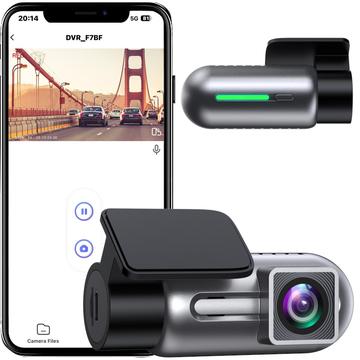 V57 WiFi Mini Dash Cam 1080p - WiFi ja sovellusohjaus