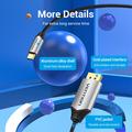 VENTION CGZBH CGZ USB-C-DP-kaapeli - 4K UHD -suorituskyky - 1m