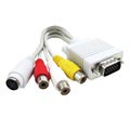 VGA / S-Video & RCA Kaapeli Sovitin