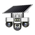VTS30 V380pro Solar kolmilinssinen valvontakamera - EU-pistoke