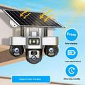 VTS30 V380pro Solar kolmilinssinen valvontakamera - EU-pistoke